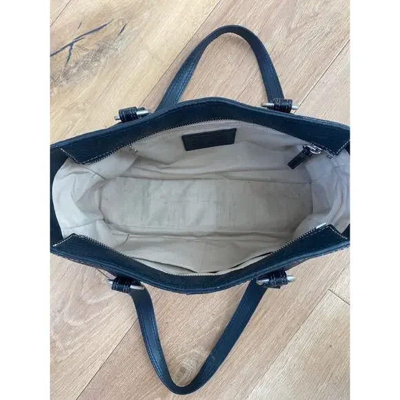 Coach Chelsea F12339 Black Pebbled Leather Shoulder Bag - Picture 10 of 13